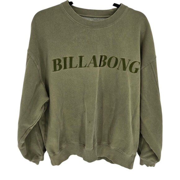 Billabong Tops - Billabong size medium Evergreen Baseline Kendall oversized pullover sweatshirt